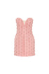 FLOWER PATTERN BODYCON MINI DRESS