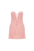 FLOWER PATTERN BODYCON MINI DRESS