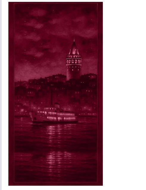BARRUS X ART DE HUILE -GALATA - THE GALATA TOWER