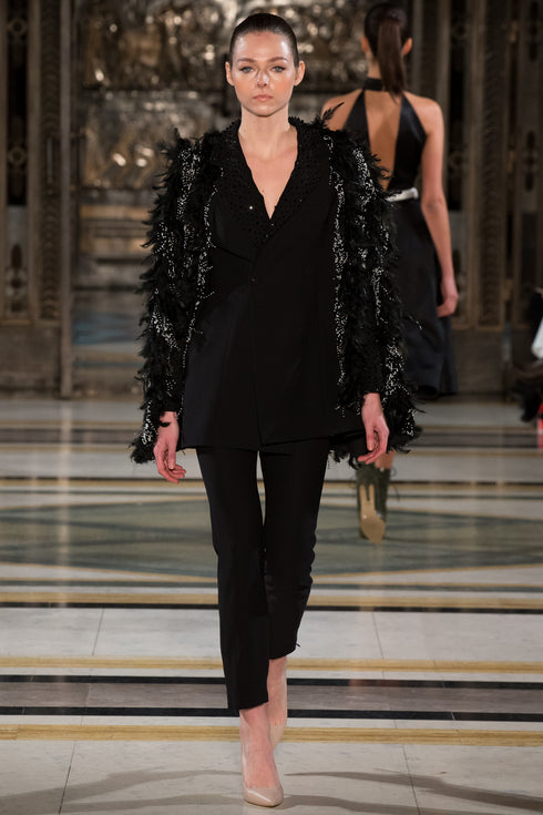 Jacket With Inlay Detail
