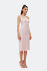 Elegant Lace Pencil Midi Dress