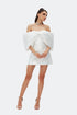 Bow Tie Sleeve Detailed Mini Dress