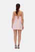 Flounce Detailed Lace Mini Dress