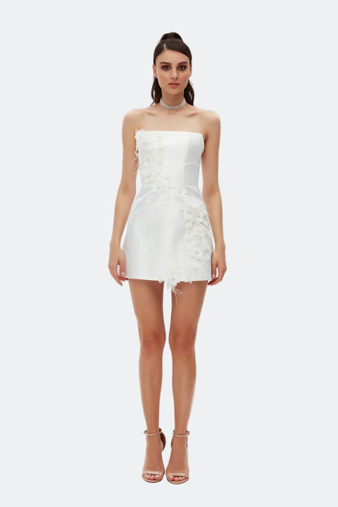 Camellia Strapless Mini Dress