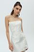 CAMELLIA STRAPLESS MINI DRESS