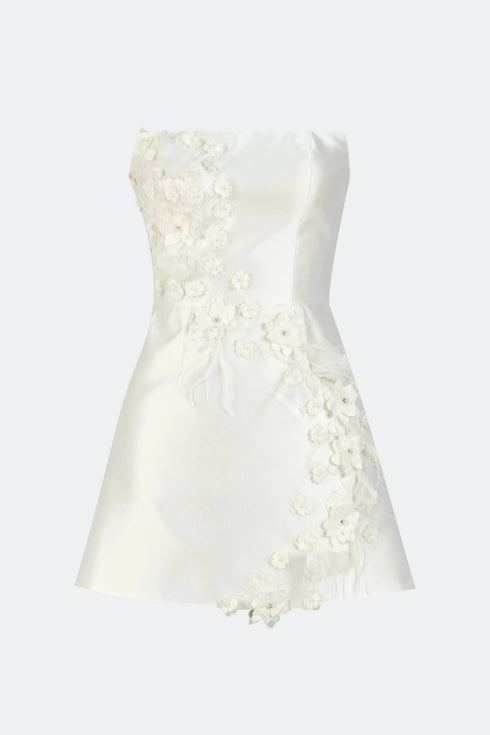 Camellia Strapless Mini Dress