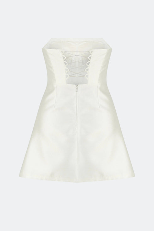 Camellia Strapless Mini Dress
