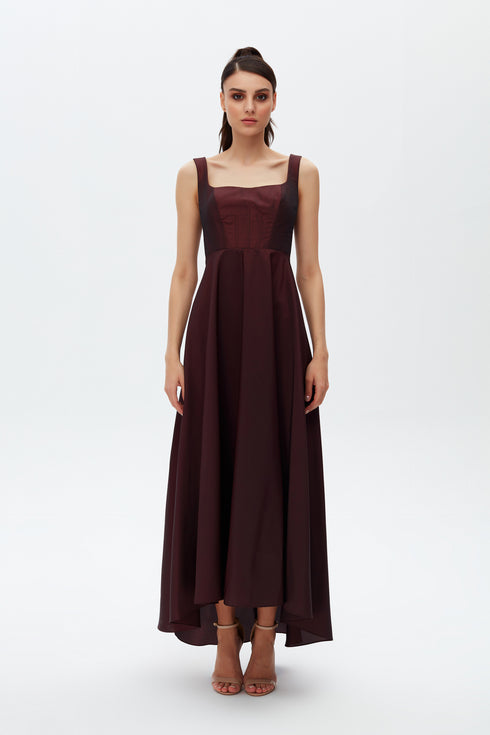 COSMOS A LINE DRESS