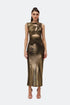 Cut Out Special Form Dress