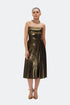 Strapless Square Neck Midi Dress