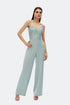 LUCY SWEETHEART NECKLINE JUMPSUIT