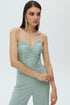 LUCY SWEETHEART NECKLINE JUMPSUIT