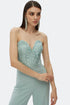 LUCY SWEETHEART NECKLINE JUMPSUIT