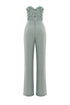 LUCY SWEETHEART NECKLINE JUMPSUIT