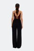 DEEP V DECOLLETE SEQUIN JUMPSUIT