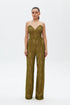 CLOVER SWEETHEART NECK JUMPSUIT