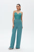 PERSIAN GREEN SWEETHEART JUMPSUIT