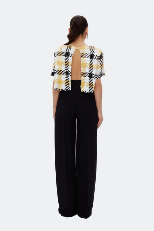 Backless Crop Top