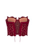 LACE CORSET CROP TOP