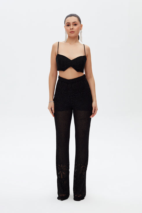 BELIZE SHINY CROP TOP