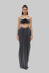 ASH FLOWER DETAILED CROP TOP