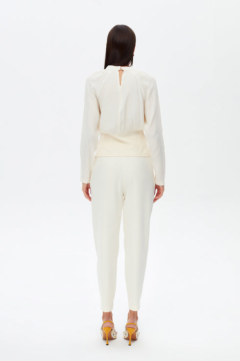 Magnolia pleat detailed blouse