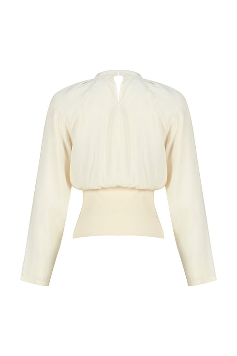 Magnolia pleat detailed blouse