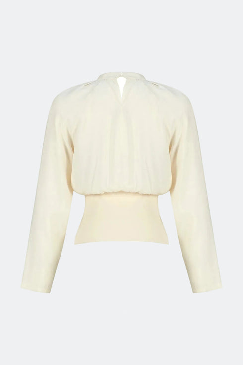 Magnolia pleat detailed blouse
