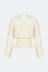 Magnolia pleat detailed blouse