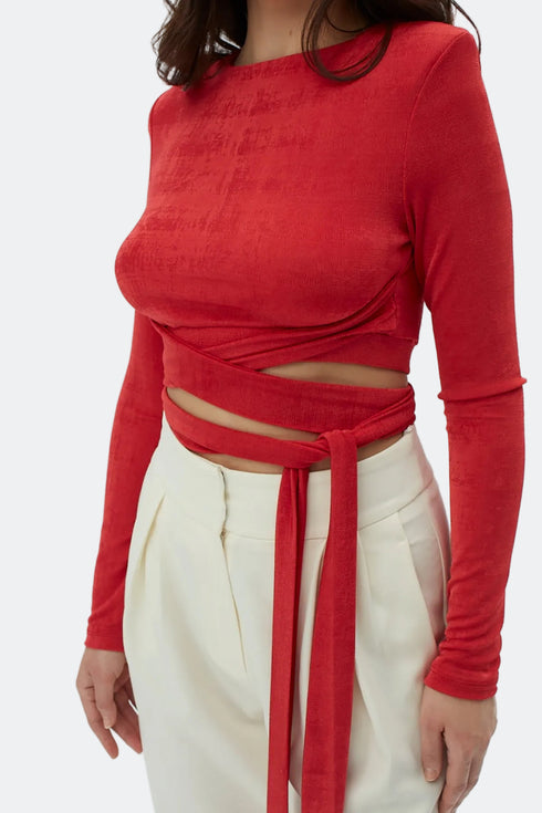 Lina Glowing Crop Top
