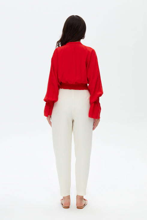 Flounce Detailed Blouse