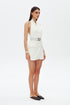 Jasmine halter neck mini dress