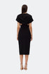 Classy Back Cut Out Midi Dress