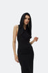 Classy Back Cut Out Midi Dress
