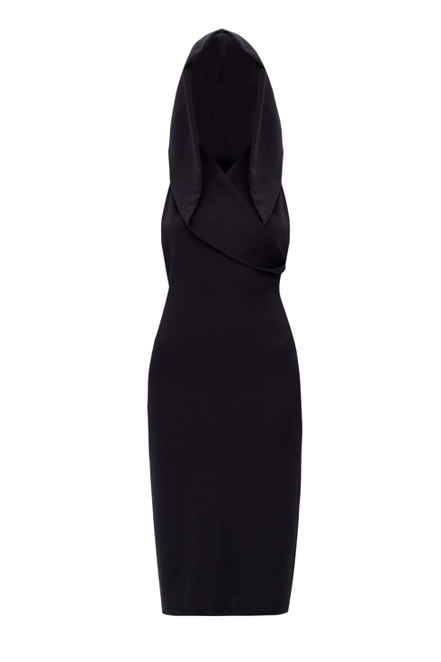 Classy Back Cut Out Midi Dress