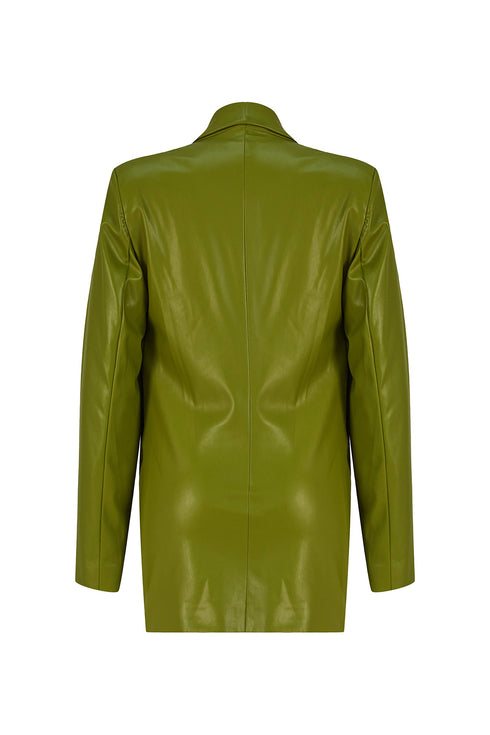 Delhı vegan leather jacket