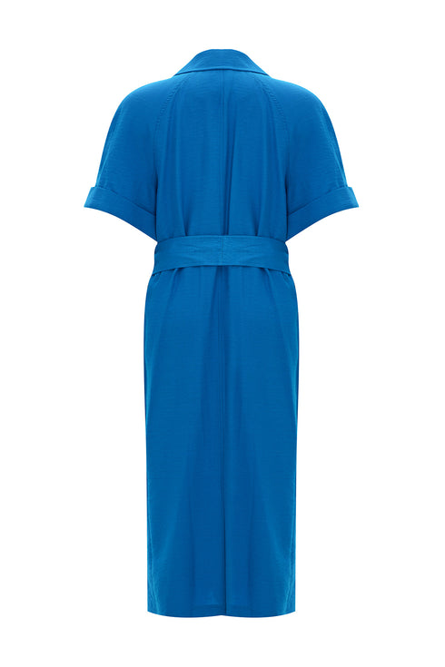 Azure Blue Long Jacket