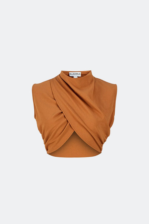 Marigold cross top