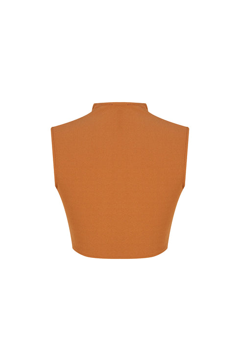 Marigold cross top