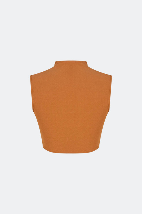 Marigold cross top