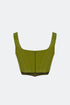 Delhi square collar crop top
