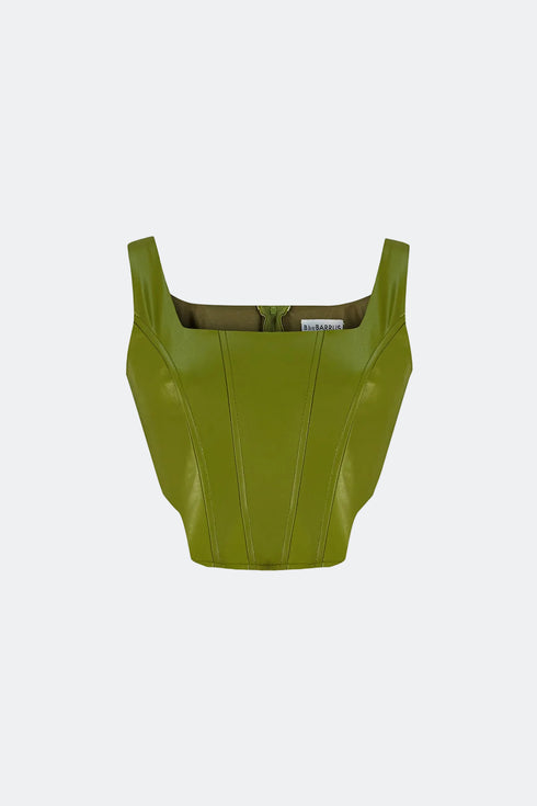 Delhi square collar crop top