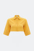 Shell Yellow Crop Shirt