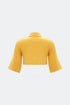 Shell Yellow Crop Shirt