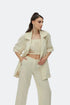 Rice Paper Cut Out Crop Top