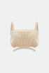 Rice Paper Cut Out Crop Top