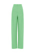Keely green hıgh waıst wıde leg trousers
