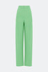 Keely green hıgh waıst wıde leg trousers