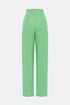 Keely green hıgh waıst wıde leg trousers