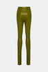 Delhi vegan leather high waist tights